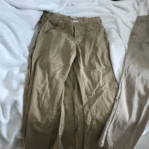 Girls School Uniform Khaki Pants